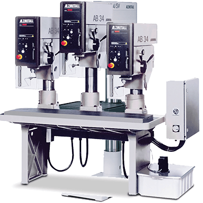 Alzmetall Reihenbohrmaschinen der RFT-Serie