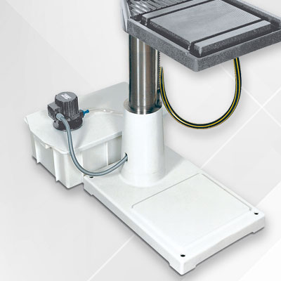 Kühlmitteleinrichtung B als OPTION für Alzmetall ABFLOW 40/SV