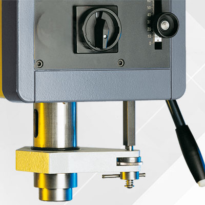 Automatische Bohrtiefenfeineinstellung als Option für ABflow 40/SV
