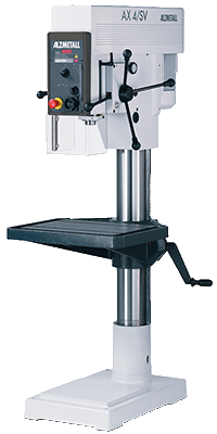 Alzmetall AX 4/SV Säulenbohrmaschine mit Vorschub Bild der Alzmetall AX 3/SV Säulenbohrmaschine mit Vorschub
