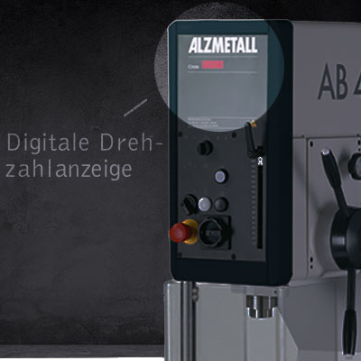 Highlight: Digitale Drehzahlanzeige der AB 40/SV