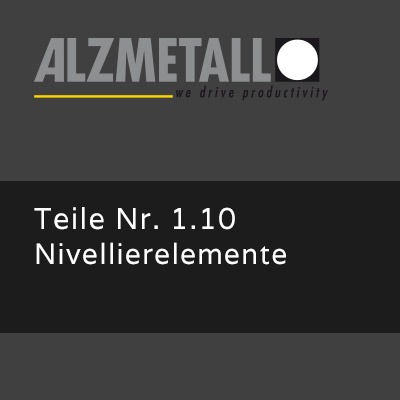 ALZSPRINT-Optionen: Nivellierelemente