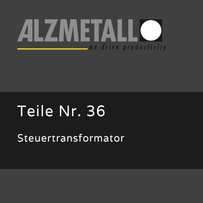 Steuertransformator als Option für die RFT 2-Serie