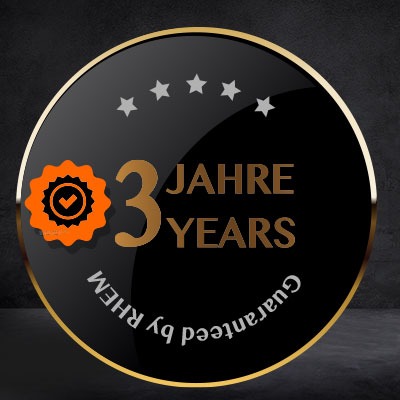 3 Jahre Herstellergarantie 3-Jahre Garantie
